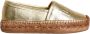 Dolce & Gabbana Gouden Leren Loafers Platte Espadrilles Schoenen Yellow Dames - Thumbnail 8