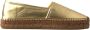 Dolce & Gabbana Gouden Leren Loafers Platte Espadrilles Schoenen Yellow Dames - Thumbnail 22