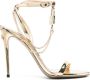 Dolce & Gabbana Gouden Sandalen met 11.0 cm Hak Beige Dames - Thumbnail 1