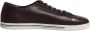 Dolce & Gabbana Goudkleurig Logo Leren Sneakers - Thumbnail 1