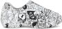 Dolce & Gabbana Graffiti-Print Logo Sneakers Multicolor Heren - Thumbnail 1