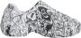 Dolce & Gabbana Graffiti Print Low Top Sneakers Multicolor Heren - Thumbnail 1