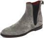 Dolce & Gabbana Grijze Beatles Velvet Suede Boots - Thumbnail 1