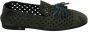 Dolce & Gabbana Groene Suède Ademende Slippers Loafers Schoenen Green Heren - Thumbnail 2