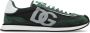 Dolce & Gabbana Groen Wit Panel Platte Schoenen - Thumbnail 1