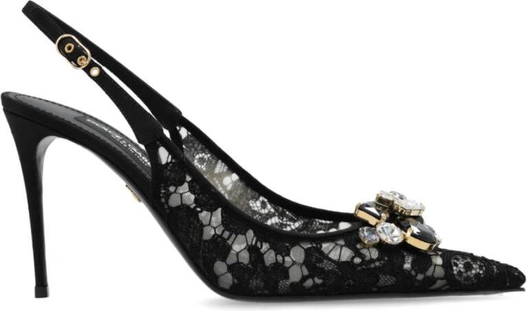 Dolce & Gabbana Hakken schoenen Lollo Black Dames