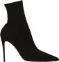 Dolce & Gabbana Zwarte platte schoenen met DG-logo Black Dames - Thumbnail 1