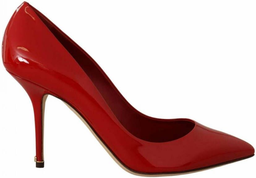 Pumps Dames Schoenen voor voor Hakken voor Pumps Dolce \u0026 Gabbana Katoen  Belluci Pumps in het Rood allware.com.br