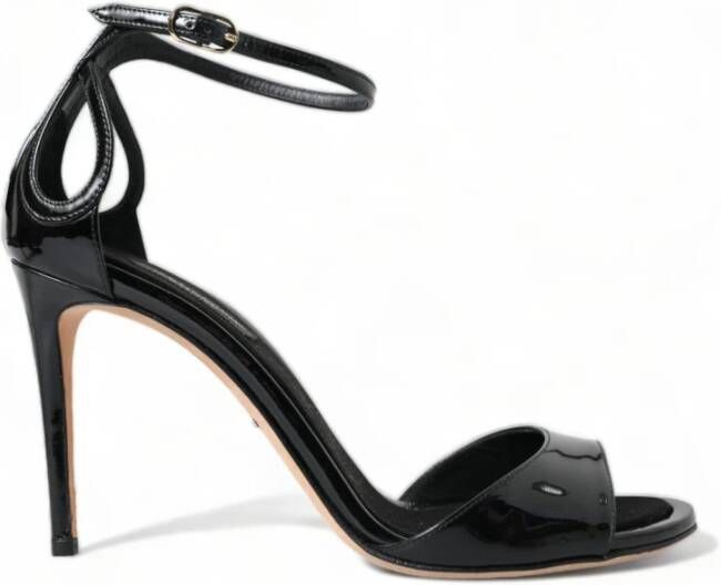 Dolce & Gabbana High Heel Sandals Black Dames