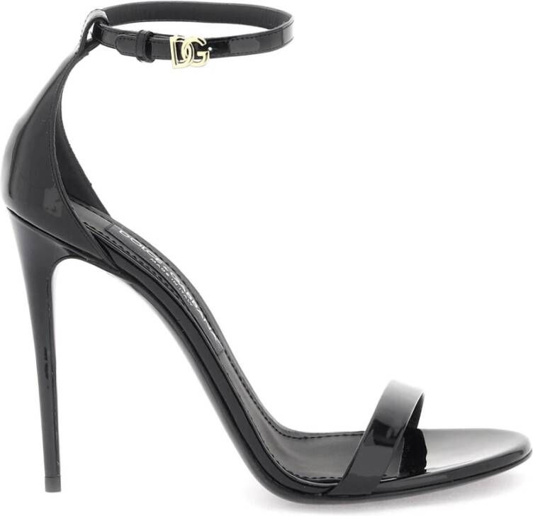 Dolce & Gabbana High Heel Sandals Black Dames