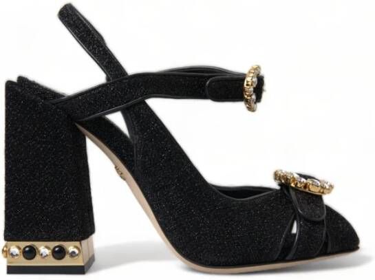 Dolce & Gabbana High Heel Sandals Black Dames