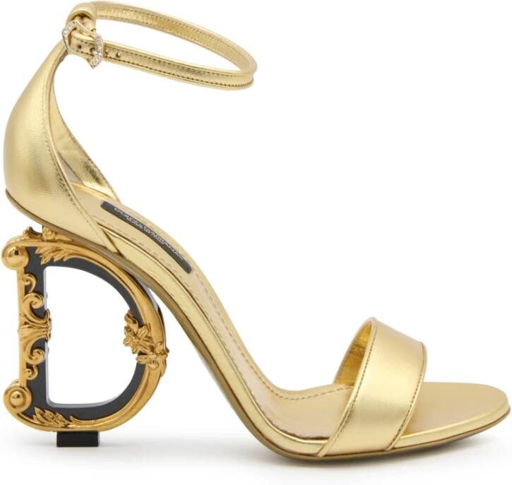 Dolce & Gabbana High Heel Sandals Geel Dames