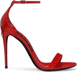 Dolce & Gabbana High Heel Sandals Rood Dames