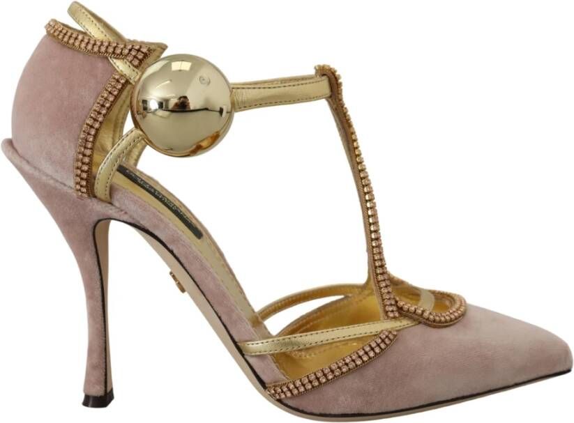 Dolce & Gabbana High Heel Sandals Roze Dames