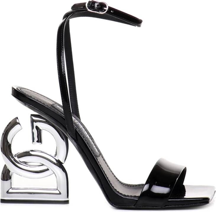 Dolce&Gabbana Pumps & high heels Sandals With Decorative Heel in zwart