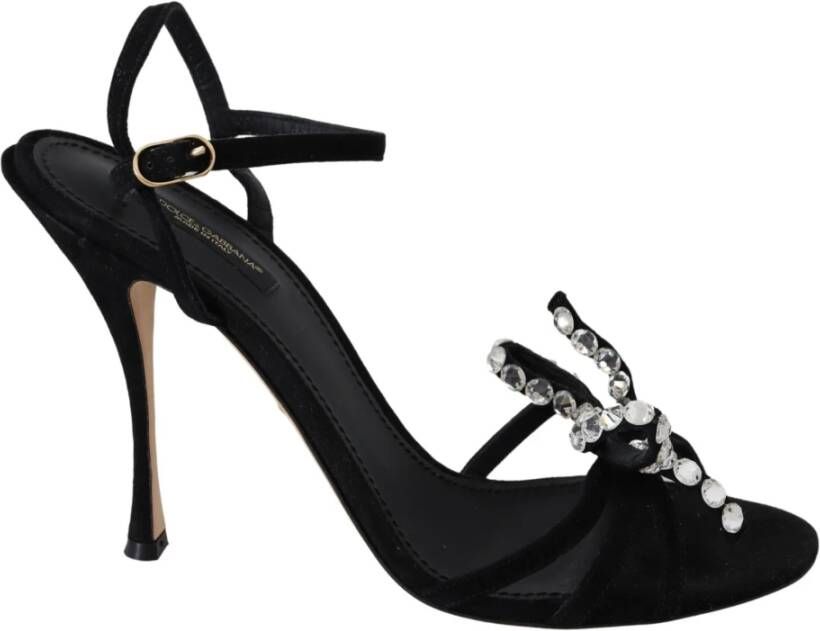 Dolce & Gabbana High Heel Sandals Zwart Dames