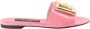 Dolce & Gabbana Instap Sandalen met Ronde Openeus Pink Dames - Thumbnail 8