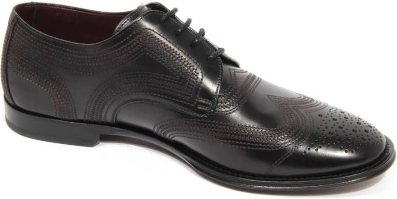 Dolce & Gabbana Italiaanse Derby Michelangelo+Nappa Schoenen