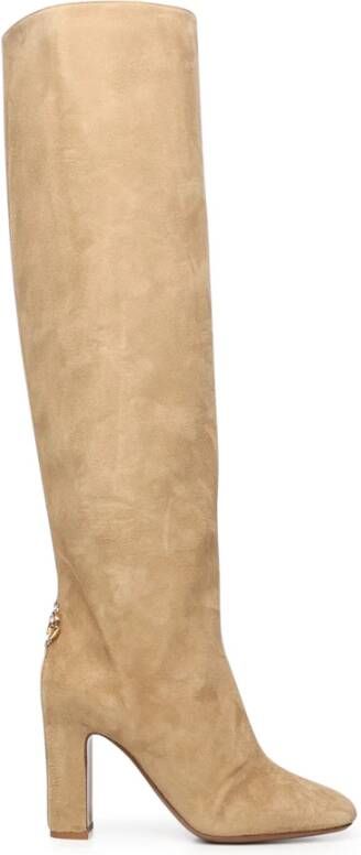 Dolce & Gabbana Grijze Duiflaarzen voor Vrouwen