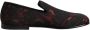 Dolce & Gabbana Jacquard Slip-On Loafers met leren zool - Thumbnail 1