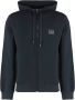 Dolce & Gabbana Katoenen Zip Hoodie met Ribboord - Thumbnail 1