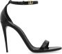 Dolce & Gabbana Zwarte Patentleren Hoge Hak Sandalen Black Dames - Thumbnail 1