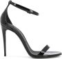 Dolce & Gabbana Zwarte Patentleren Hoge Hak Sandalen Black Dames - Thumbnail 7