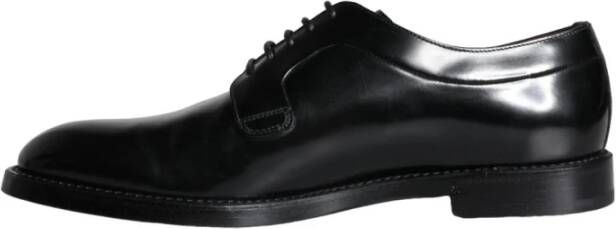 Dolce & Gabbana men's classic leather lace up laced formal shoes derby