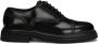 Dolce & Gabbana Premium Zwart Leren Oxford Veterschoenen Black Heren - Thumbnail 12