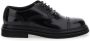 Dolce & Gabbana Premium Zwart Leren Oxford Veterschoenen Black Heren - Thumbnail 19