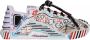 Dolce & Gabbana Kleurrijke lage sneakers met rubberen zool Multicolor Dames - Thumbnail 7