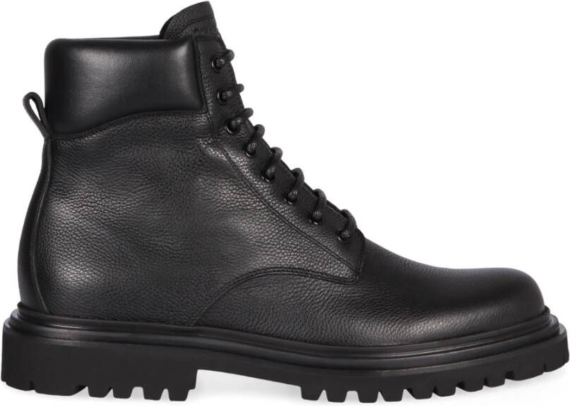 Dolce & Gabbana Korrelig leren veterschoenen