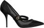 Dolce & Gabbana Kristal Mesh Mary Jane Pumps Black Dames - Thumbnail 1