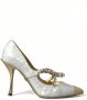 Dolce & Gabbana Kristalparel Hoge Hak Pumps White Dames - Thumbnail 19