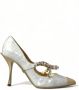 Dolce & Gabbana Kristalparel Hoge Hak Pumps White Dames - Thumbnail 1