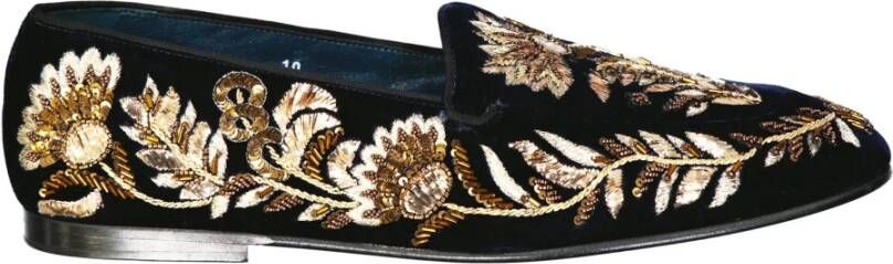 Dolce & Gabbana Kristalversierde Loafers Multicolor Heren