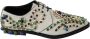 Dolce & Gabbana Witte Suède Kristallen Jurk Broque Schoenen Beige Dames - Thumbnail 9