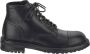 Dolce & Gabbana Zwarte Veterschoenen Enkellaarsjes voor Heren Black Heren - Thumbnail 13
