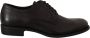 Dolce & Gabbana Zwarte Leren Derby Schoenen Gemaakt in Italië Black Heren - Thumbnail 60