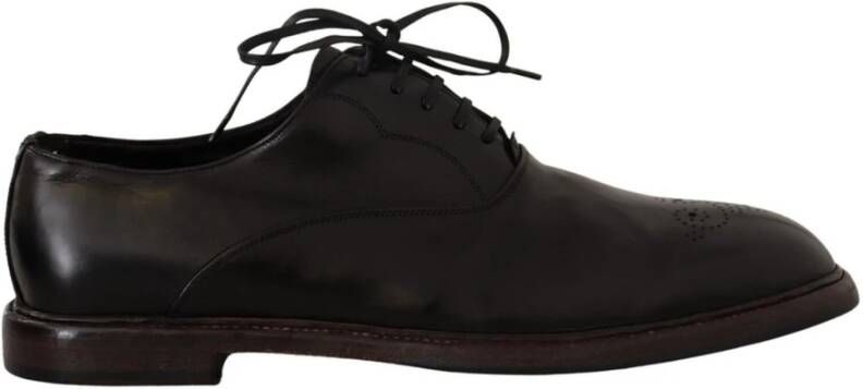 Dolce & Gabbana Laced Shoes Black Heren