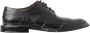 Dolce & Gabbana Zwarte Leren Oxford Wingtip Formele Derby Schoenen Black Heren - Thumbnail 16