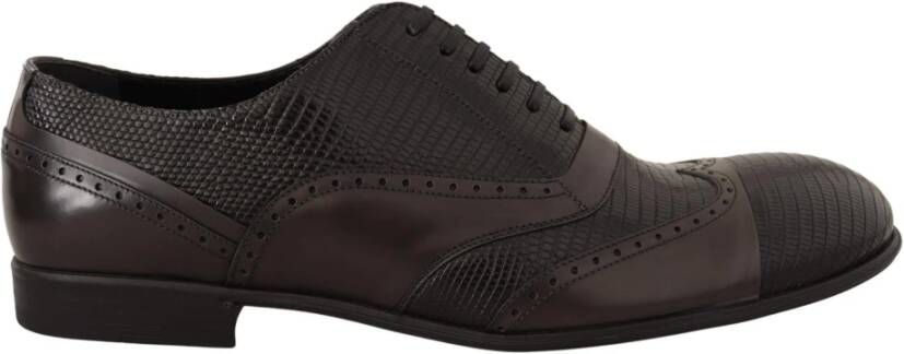 Dolce & Gabbana Laced Shoes Black Heren