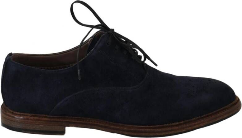 Dolce & Gabbana Laced Shoes Blue Heren