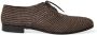 Dolce & Gabbana Raffia Derby Lace Up Geklede Schoenen - Thumbnail 8
