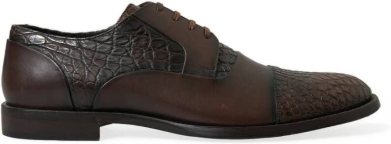 Dolce & Gabbana Laced Shoes Brown Heren