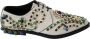 Dolce & Gabbana Witte Suède Kristallen Jurk Broque Schoenen Beige Dames - Thumbnail 1