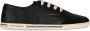 Dolce & Gabbana Lage leren sneakers ronde neus - Thumbnail 1