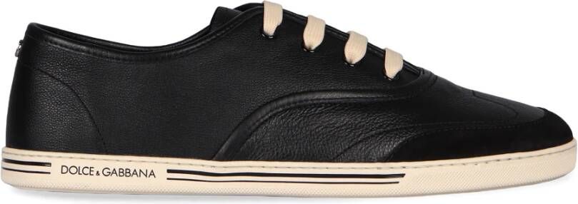Dolce & Gabbana Lage leren sneakers ronde neus
