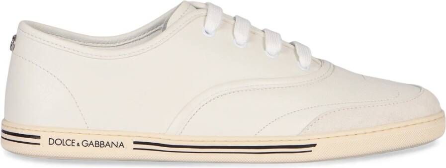 Dolce & Gabbana Lage leren sneakers ronde neus