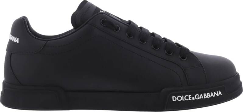 Dolce & Gabbana Continuative Low-Top Sneakers Black Heren